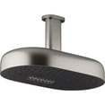 thumbnail image 1 of Kohler 26295-BN 14 in. 2-Function Statement Oval Rainhead with Katalyst Air Induction Technology - Vibrant Brushed Nickel, 1 of 7