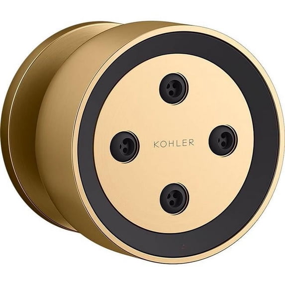 Kohler K-26299 Statement Single Function Round Brass Body Spray - Vibrant Brushed Moderne