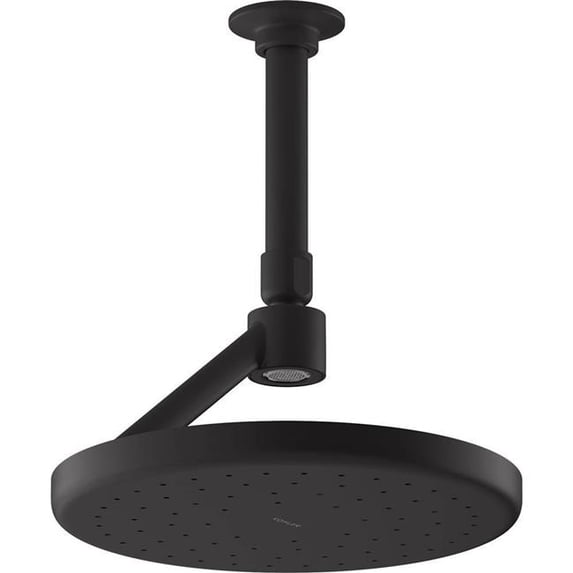 Kohler 26301-BL Statement Open Rain Iconic Rainhead - Matte Black