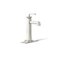thumbnail image 1 of Kohler K-26430-4 Riff 1.2 GPM Single Hole Bathroom Faucet - Nickel, 1 of 2