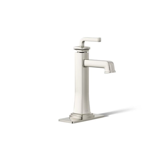 Kohler K-26430-4 Riff 1.2 GPM Single Hole Bathroom Faucet - Nickel