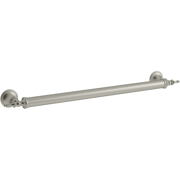 Kohler K-26530 Decorative 24" Grab Bar - Nickel