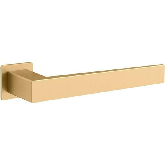 Kohler K-26637 Honesty 9-11/16" Towel Bar - Vibrant Brushed Moderne Brass