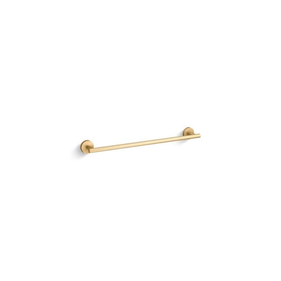 Kohler 27286-2MB 18 in. Genuine OEM Towel Bar - Vibrant Brushed Moderne Brass