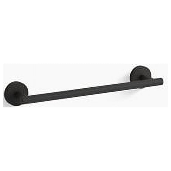 Kohler K-27288-BL 12 in. Elate Towel Bar - Matte Black