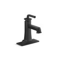 thumbnail image 1 of Kohler K-27400-4 Riff 1.2 GPM Single Hole Bathroom Faucet - Black, 1 of 3