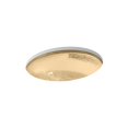 thumbnail image 1 of Kohler 2741-TG7 19 in. Oval Undermount Bathroom Sink No Overflow - Translucent Sandalwood, 1 of 7
