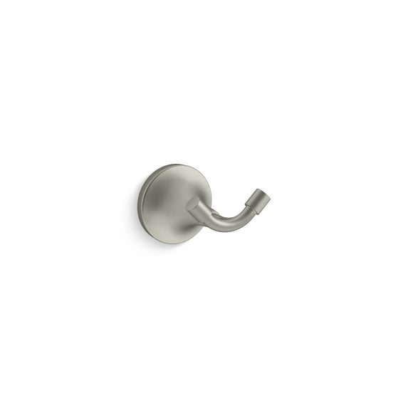 Kohler K-27427 Tone Single Robe Hook - Nickel