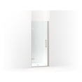 thumbnail image 1 of Kohler 27582-10L-BNK 71.5 x 30.37 in. Composed Frameless Pivot Shower Door with 0.37 in. Thick Crystal Clear Glass - Anodized Brushed Nickel, 1 of 7