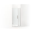 thumbnail image 1 of Kohler 27588-10L-BNK 71.5 x 34.37 in. Composed Frameless Pivot Shower Door with 0.37 in. Thick Crystal Clear Glass - Anodized Brushed Nickel, 1 of 7