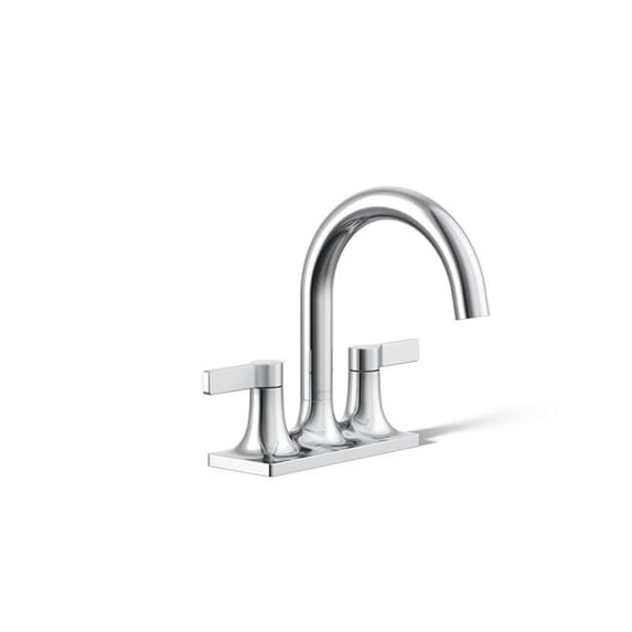Kohler K-28124-4 Venza 1.2 GPM Centerset Bathroom Faucet - Chrome