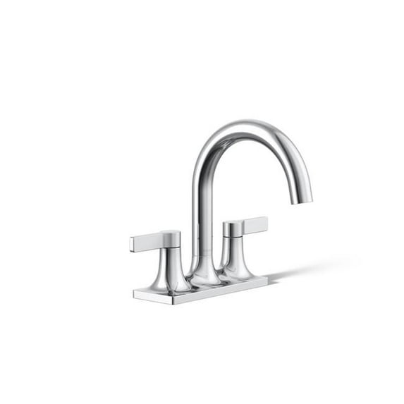 Kohler K-28124-4N Venza 0.5 GPM Widespread Bathroom Faucet - Chrome