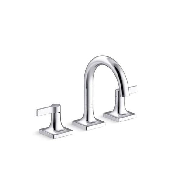 Kohler K-28125-4 Venza 1.2 GPM Widespread Bathroom Faucet - Chrome