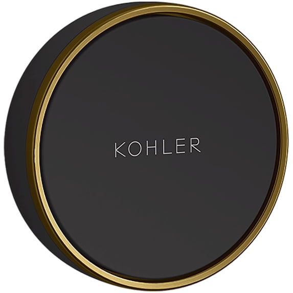 Kohler Anthem Remote On & Off Button for Digital Thermostatic Valve - Vibrant Brushed Moderne Brass