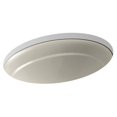 thumbnail image 1 of Kohler K-2824 Serif 20-5/8" Undermount Cast Iron Bathroom Sink - Sandbar, 1 of 9