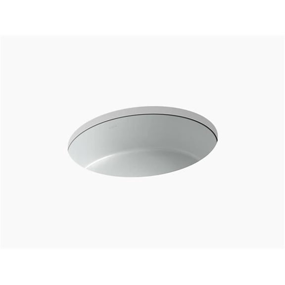 Open Box Kohler K-2881 Verticyl 17" Undermount Bathroom Sink - Grey