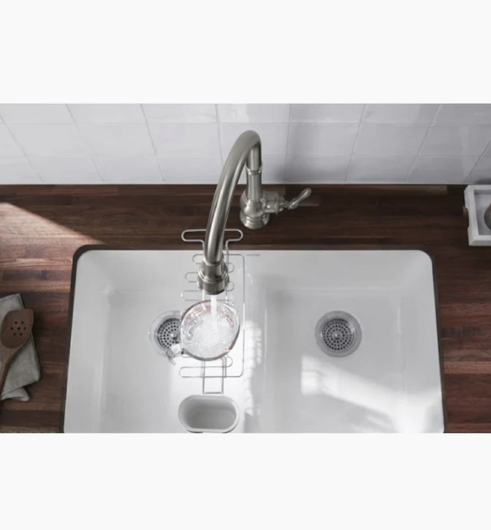 KOHLER K-29709 Artifacts Küchenarmatur – Berührungslos, Edelstahl, Mit 3-in-1-Auslauf – Für Spüle