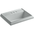 thumbnail image 1 of Kohler K-2991-4 Tresham 20" Drop In Bathroom Sink - Grey, 1 of 2