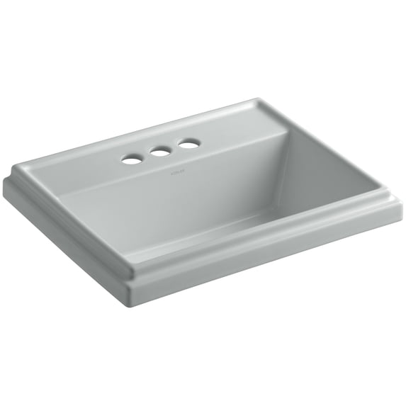 Kohler K-2991-4 Tresham 20" Drop In Bathroom Sink - Grey