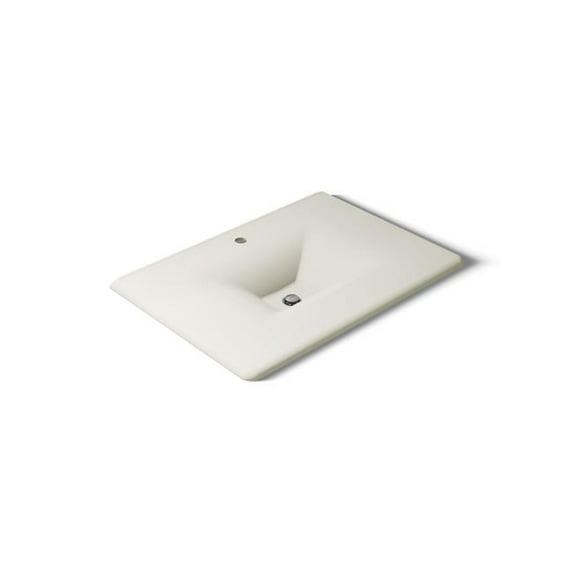 Kohler 3049-1-96 33 in. Oval Drop-In Undermount Vessel Bathroom Sink - Biscuit