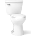 thumbnail image 1 of Kohler K-31640-DRY-0 Cimarron 1.6 Gpf Two Piece Round Toilet - White, 1 of 7