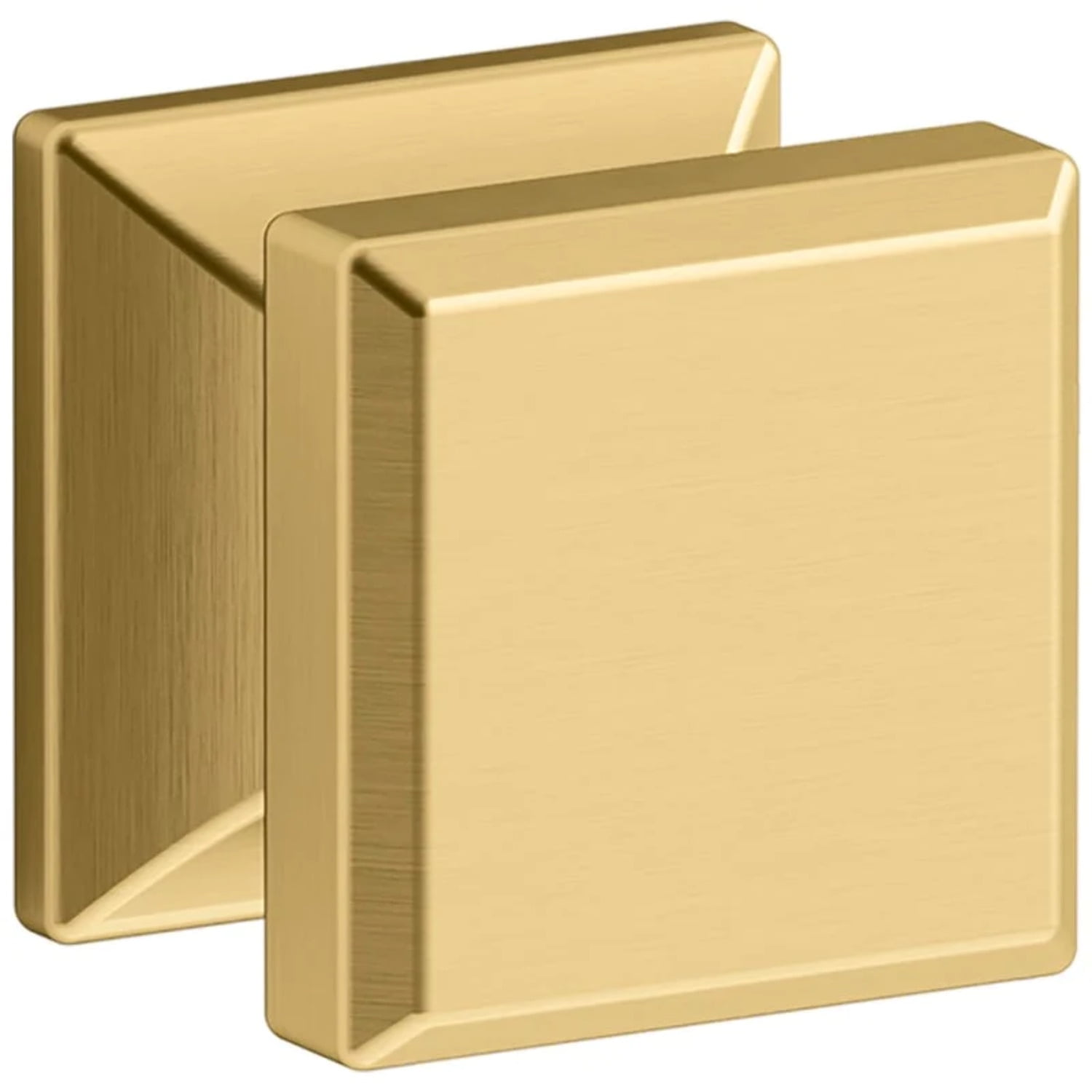 Kohler K33534 Beauxline Knob Vibrant Brushed Moderne Brass