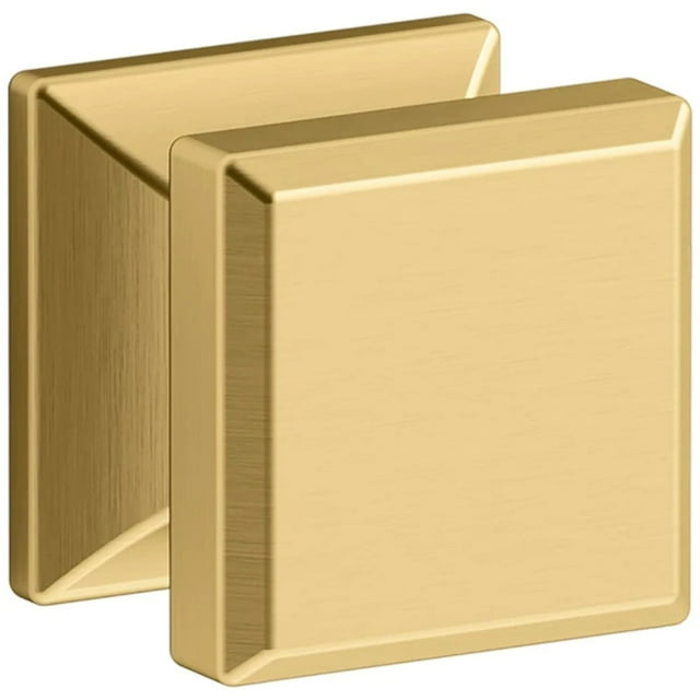Kohler K33534 Beauxline Knob Vibrant Brushed Moderne Brass
