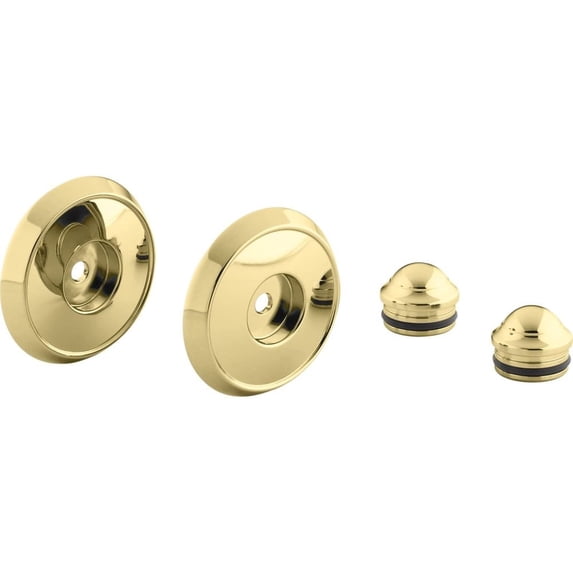 Kohler K-349-PB Forte/Bancroft Slide Bar Trim Kit, Vibrant Polished Brass