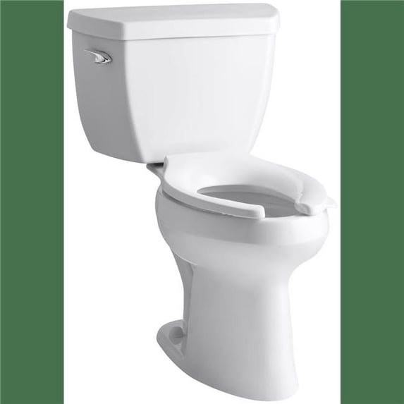 Kohler K-3493-SS-0 Highline Classic 1.6 GPF Two Piece Elongated Chair Height Toilet