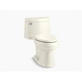 thumbnail image 1 of Kohler  1.28 GPF Cimarron Comfort Elongated Chair Height Toilet with Quiet-Close Seat - Biscuit, 1 of 5
