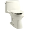 thumbnail image 1 of Kohler K-3810 Santa Rosa 1.28 Gpf One-Piece Elongated Comfort Height Toilet - Off White, 1 of 7