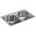 thumbnail image 1 of Kohler K-3842-4 Octave 33" Double Basin Top-Mount 18-Gauge Stainless Steel Kitchen Sink -, 1 of 5