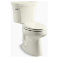 thumbnail image 1 of Kohler K-3949-96 1.28 GPF Highline Comfort 2 Piece Elongated Chair Height Toilet with 14 in. Rough-In - Biscuit, 1 of 1