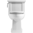 thumbnail image 1 of Tresham 1-piece 1.28 GPF Single Flush Elongated Toilet with AquaPiston Flush Technology in White, 1 of 8