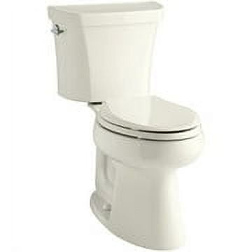 Kohler K-3989-96 Highline Comfort 2 Piece Elongated Dual-Flush Chair Height Toilet - Biscuit