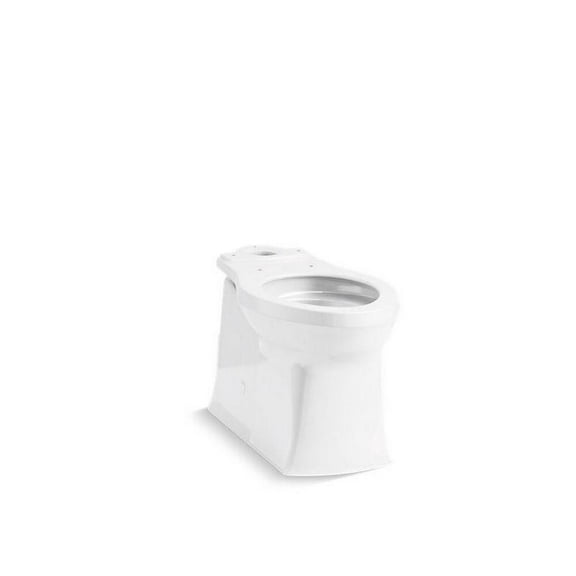Kohler K-4144-0 Corbelle 16.5 in. Skirted Elongated Toilet Bowl Only in White
