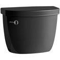 thumbnail image 1 of Kohler K-4166 Cimarron 1.28 Gpf Toilet Tank Only - Black, 1 of 5