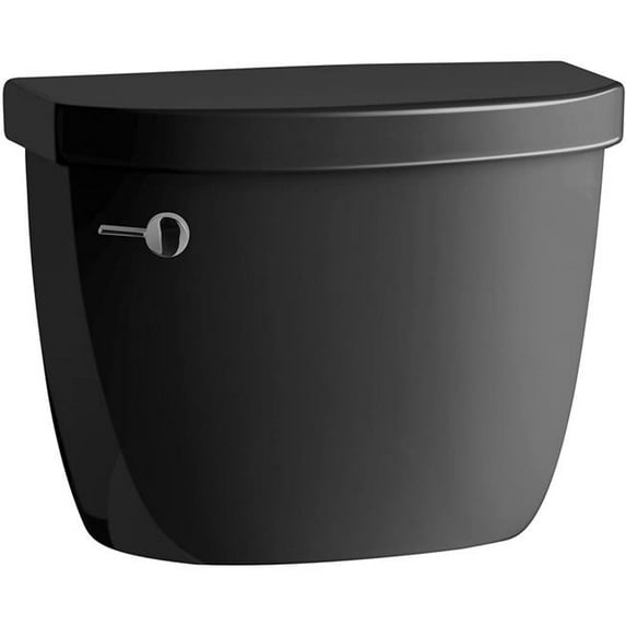 Kohler K-4167 Cimarron 1.6 Gpf Toilet Tank Only - Black