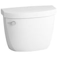 thumbnail image 1 of kohler k-4167-0 cimarron 1.6 gpf tank, white, 1 of 7