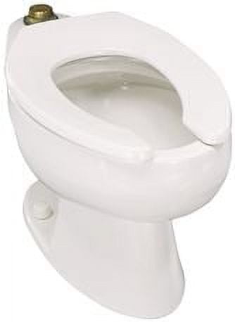 Kohler K-4350-0 White Wellcomme Lite Elongated Toilet Bowl