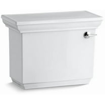 Kohler 4434-RA-0 Memoirs 1.28-GPF Single-Flush High-Efficiency Toilet Tank, White