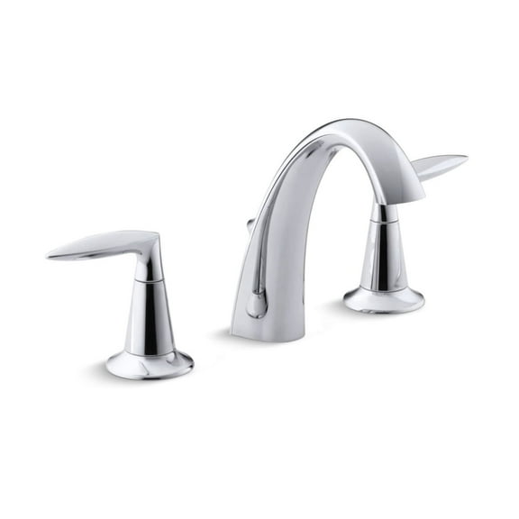 Kohler ALTEO Two-handle WideSpread LAV Faucet with Ultra-Glide Valve Technology - Free Metal Pop-Up Drain Assembly with purchase