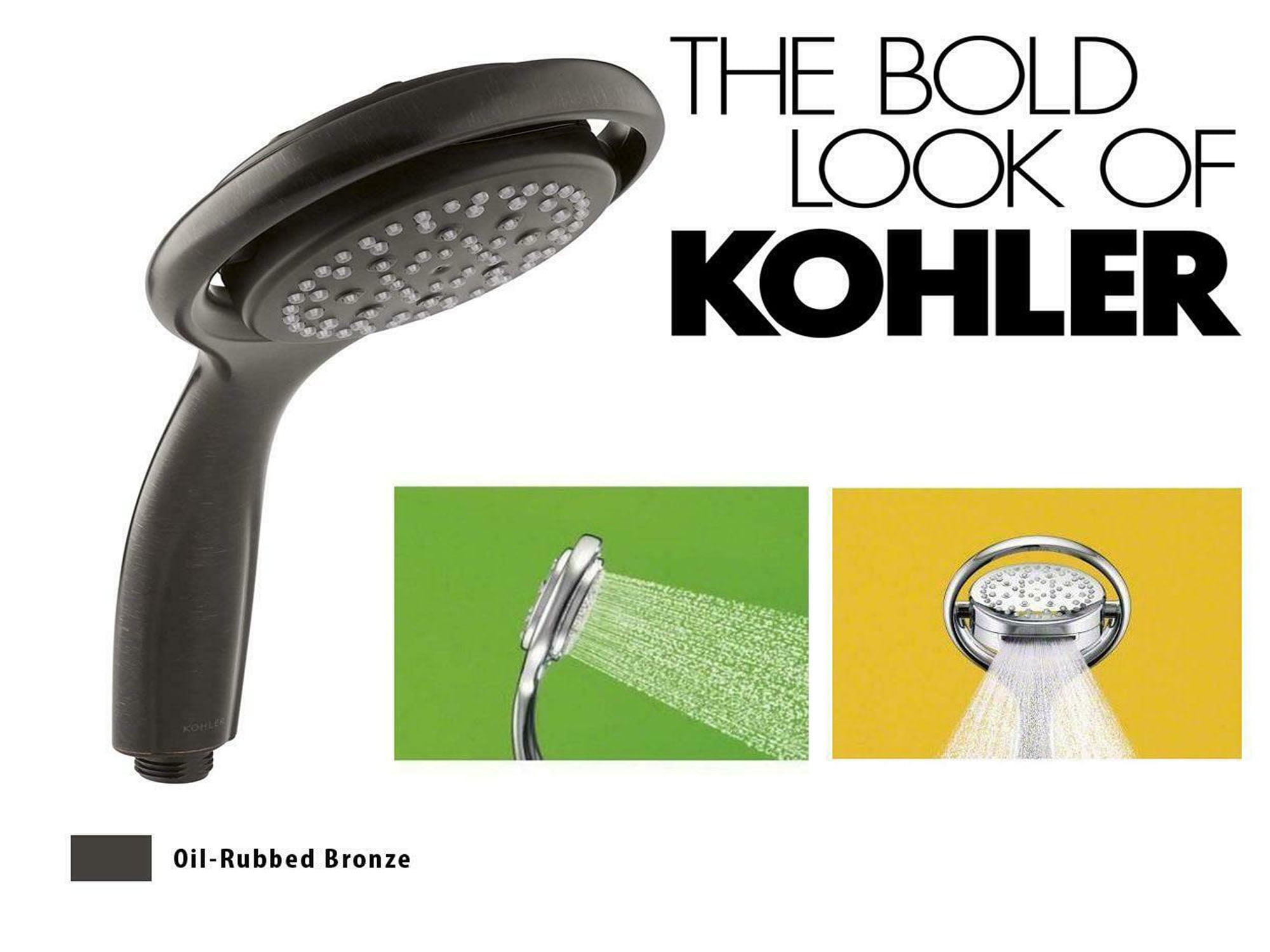 Kohler K454252BZ Flipside 01 2GPM OilRubbed Bronze Multifunction