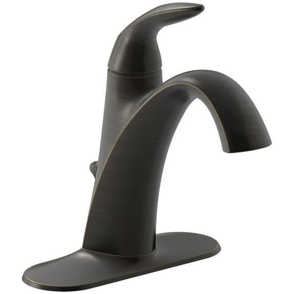 Kohler K-45800-4 Alteo Single Hole Bathroom Faucet - Bronze