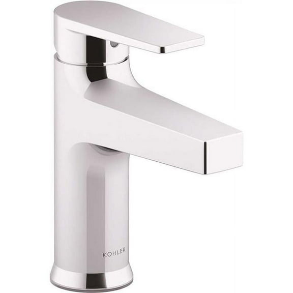Kohler K-46028-4 Taut 0.5 GPM Single Hole Commercial Bathroom Faucet - Chrome
