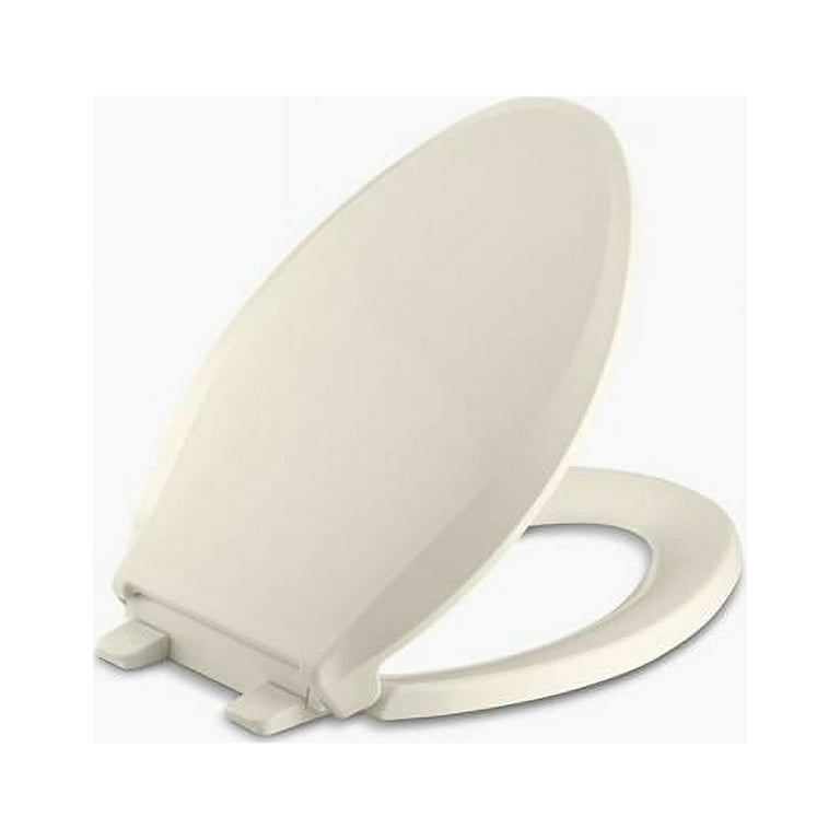 Cachet Elongated Closed Front Toilet Seat with Q3 Advantage in White Cachet Elongated Closed Front Toilet Seat with Q3 Advantage in White