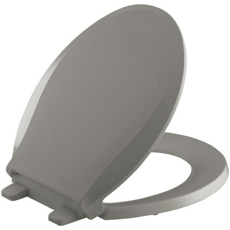 Cachet Round Closed Front Toilet Seat with Q3 Advantage in White Cachet Round Closed Front Toilet Seat with Q3 Advantage in White