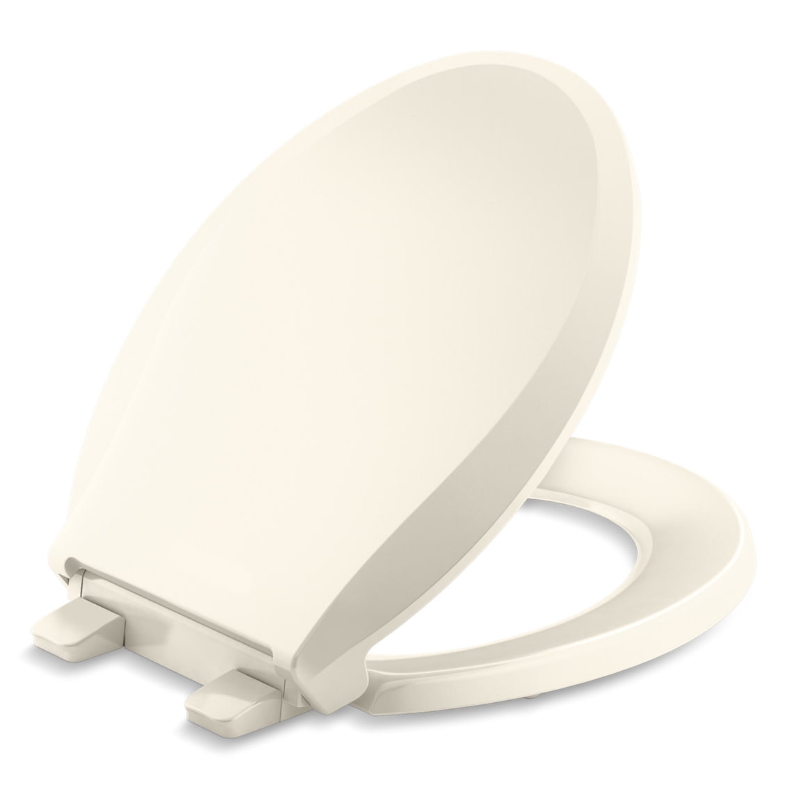 Kohler K-4639-Rl Cachet Readylatch Round-Front Quiet-Close Toilet Seat - Almond
