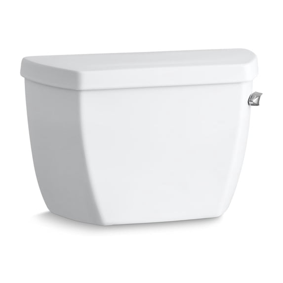 KOHLER Highline 1.6 GPF Single Flush Toilet Tank Only in White-K-4645-RA-0