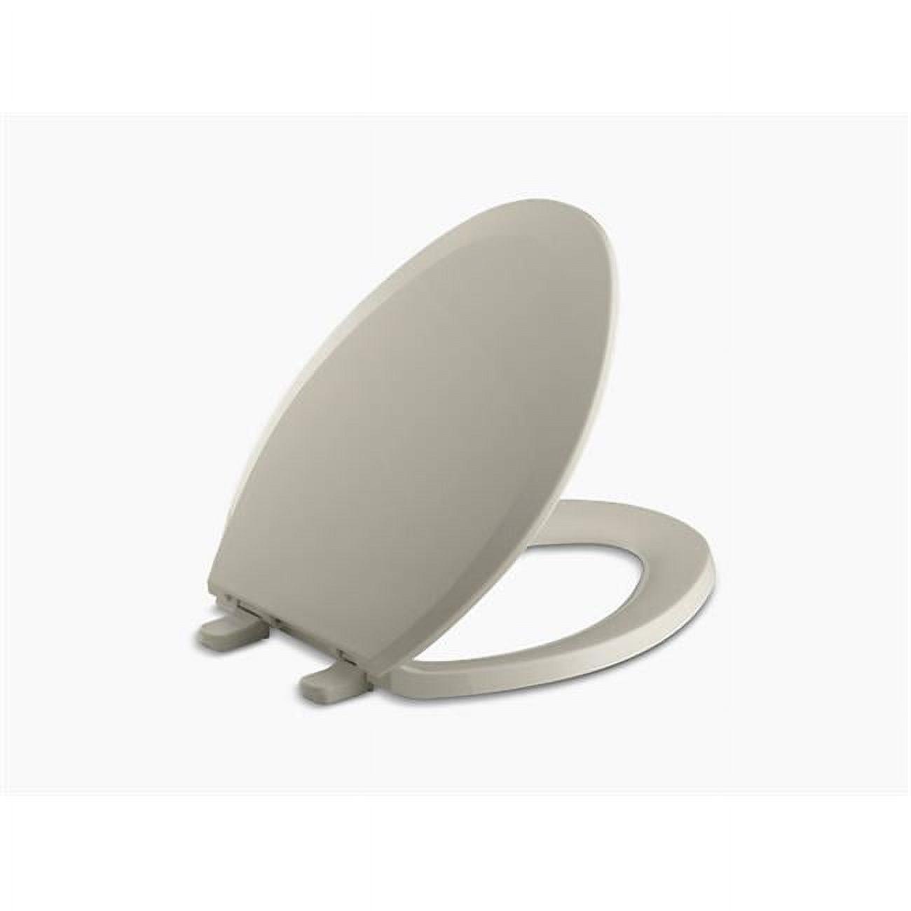 Kohler K4652G9 Lustra QuickRelease Elongated Toilet Seat Sandbar